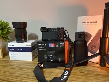 For Rent: Sony a6400+Sigma30mm