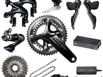 Selling with online payment: SHIMANO DURA ACE 11S 9150 DI2 GROUPSET
