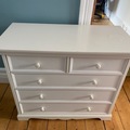 SELL: SOLD: Lovely White Chest of Drawers