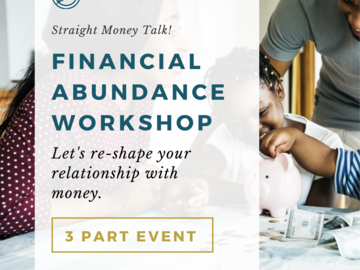 Speakers (Per Event Pricing): Financial Abundance Workshop