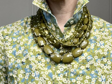 Selling: Chunky Olive Multistrand Necklace