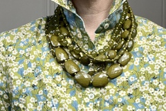 Selling: Chunky Olive Multistrand Necklace