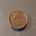 Troc: Pièce de monnaie ancienne 50 francs - année 1952