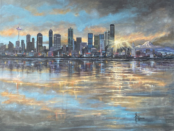 Sell Artworks: Seattle Daybreak