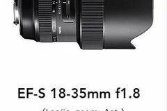 Alquilar un artículo: EF-S 18-35mm f1.8