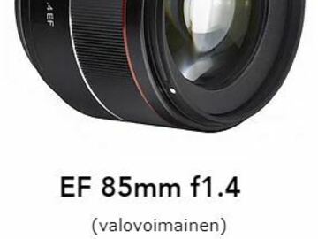Vuokraa tuote: EF 85mm f1.4