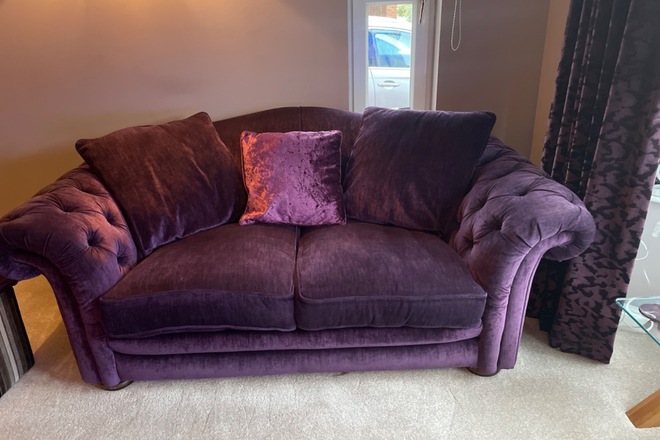4 & 3 seater sofa