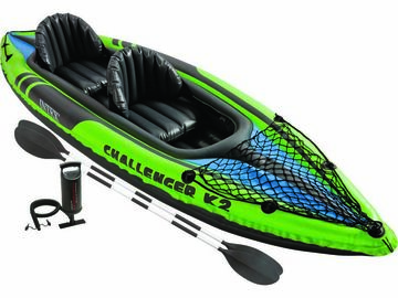 Hourly Rate: Intex Challenger Inflatable 2 Person Kayak