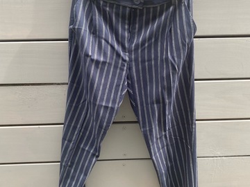 Selling: Navy pin-stripe tailored pants