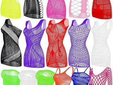 Liquidation/Wholesale Lot: 300 PIECE BRAND NEW FISHNET LINGERIE FREE SAME DAY SHIPPING 
