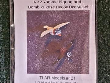 Selling with online payment: TLAR Models Yankee Pigeon/Bomb-a-kaze Decoy Drone set #121