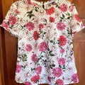 Selling: Kate Sylvester Floral Sido Top