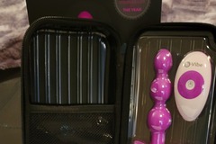 Selling: b-Vibe Triplet Anal Beads with Remote