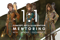 1 on 1 Mentoring: Concept Art & Illustration