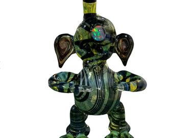 Post Now: Slyme Munny Glass Rig by Artist Pipes