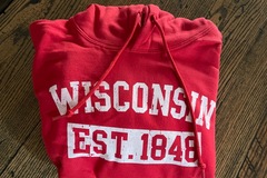 Selling A Singular Item: Wisconsin hoodie 