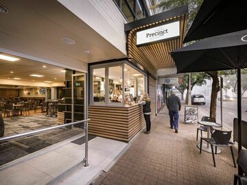 Free | Book a table: Precinct Cafe | Shorten your breakfast to focus on working