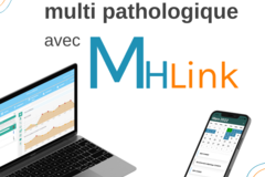 Solutions sur-mesure: MHLink - plateforme de télésuivi patient crosspathologique