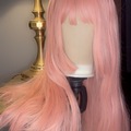 Selling with online payment: Pink wig 