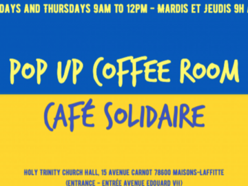 Entraide: Pop-up Coffee Room at Holy Trinity