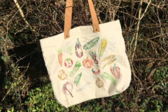  : Stitch You're Vegetables Gardening Tote Bag DIY Kit
