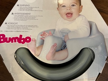 Selling with online payment: New Bumbo Floor Seat Duck Egg Color