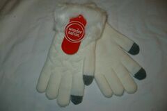 Buy Now: Wonder Nation Girls Faux Fur Lined Gloves 50 Pair