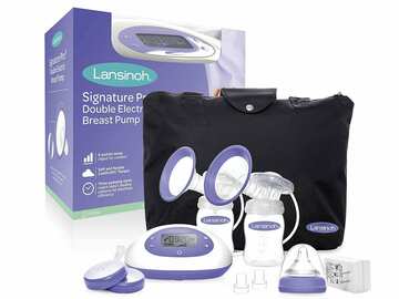 Selling with online payment: New Open Box Lansinoh Double Electric Breast Pump