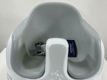 Selling with online payment: New open box Bumbo multi seat grey color