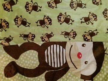 Selling with online payment: Two Super Soft Monkey Changing Table  Covers