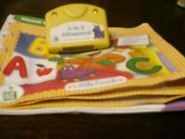 Selling with online payment: Leap Frog A to Z Adventure Little Touch Game Cartridge & Book RAR