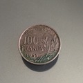 Troc: Pièce de monnaie ancienne de 100 francs  - année 1955