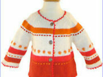 Selling with online payment: Marese Girls Cardigan Sweater, New With Tags Girls Sweater