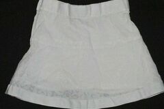 Selling with online payment: Janie And Jack 3 3T White Skirt Easter Sheer Lined Floral Girl Be