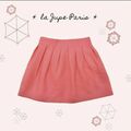 Selling with online payment: $75 NWT Je Suis En CP! Size 3 3T Linen Paris Simple Skirt Pleated
