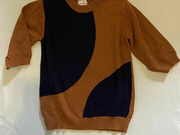 Selling with online payment: $75 New NWOT French Juste Cle Size 152 12 Girl Sweater Lambswool 