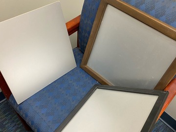 Selling with online payment: Acuity chart mirrors and reflector screens (3 sets)