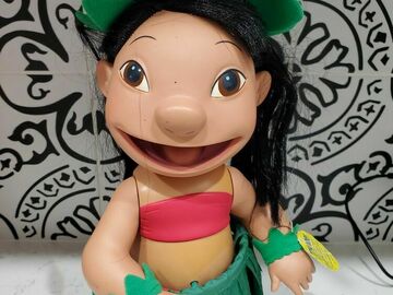 Selling with online payment: Disney Lilo & Stitch Talking Hula Dancing LILO Doll with tag atta