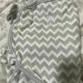 Selling with online payment: SwaddleMe Original Swaddle Sm/Med gray stars zig zag Lot of 2