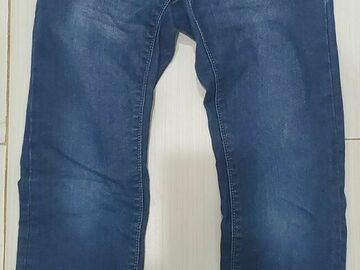 Selling with online payment: Old Navy Boys Sz 8 Blue Skinny Jeans Adjustable Waist