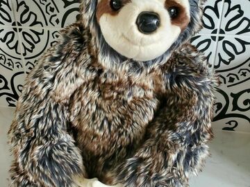 Selling with online payment: Douglas Sylvie Sloth Plush Soft Toy Stuffed Wild Forest Animal NE