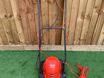 RENT: FOR HIRE: Flymo Turbo Lite 250 Lawn Mower