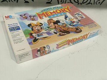 Selling with online payment: Milton Bradley MB1990 Mickey Mouse Memory Game 64 cards 32 pair M