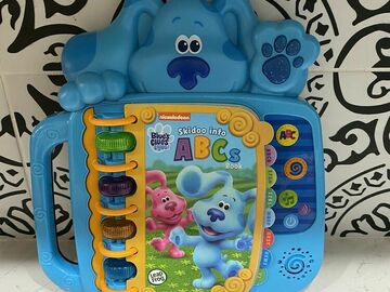 Selling with online payment: LeapFrog Blues Clues and You! Skidoo Into ABCs Book for Kids TEST