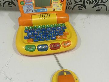 Selling with online payment: Vtech Tote 'n Go Laptop w/ Mouse + Kids Educational Computer Lear
