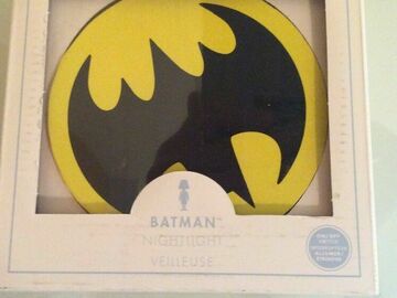 Selling with online payment: Pottery barn Large Night Light BATMAN JUSTICE League boy light pl