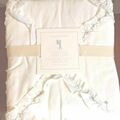 Selling with online payment: $139 Pottery Barn Kids Fashionista duvet cover princess white ruf