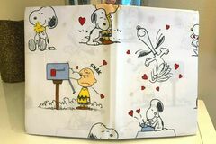 Selling with online payment: Pottery Barn SET Valentine Snoopy Pillowcase+ HEART TWIN SHEET SE