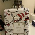 Selling with online payment: $189 Peanuts Snoopy FULL / QUEEN Pottery Barn BED Duvet Cover Hol