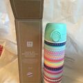 Selling with online payment: Pottery barn Teen WATER BOTTLE LARGE Rainbow 17oz school girl col